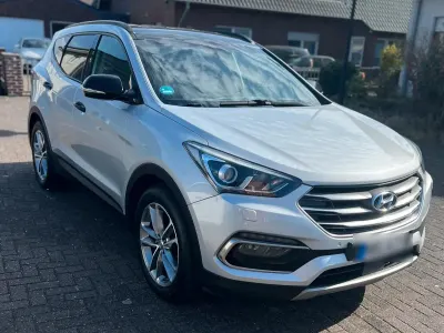 Gebraucht Hyundai Santa Fe 200 PS (147 kW) 2017 Silber SUV