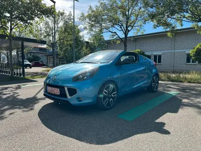 Gebraucht Renault Wind 101 PS (74 kW) 2011 Blau Cabrio