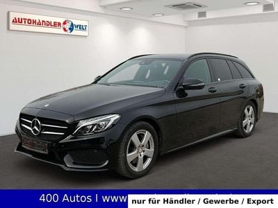 Gebraucht Mercedes C180 AMG line 156 PS (114 kW) 2015 Schwarz Kombi