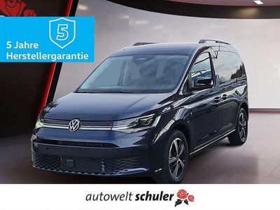 Neu VW Caddy Dark Label 116 PS (85 kW) 2026 Starlight blue metallic Van / Kleinbus