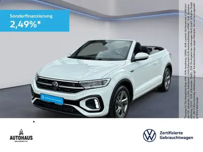 Gebraucht VW T-Roc Cabriolet R-line 150 PS (110 kW) 2025 Weiß Cabrio