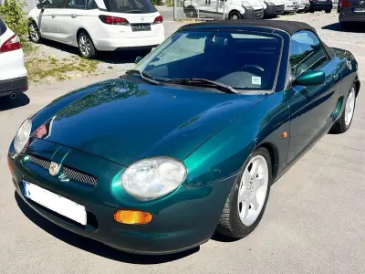 Usata MG F 120 CV (88 kW) 1999 Verde Cabrio