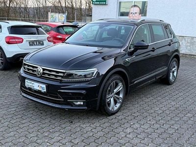 Gebraucht VW Tiguan R-line 150 PS (110 kW) 2018 Schwarz SUV