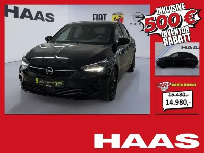 Gebraucht Opel Corsa GS Line 131 PS (96 kW) 2022 Diamant schwarz/karbon schwarz Kleinwagen