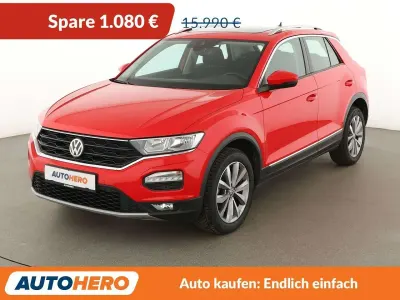 Gebraucht VW T-Roc Style 116 PS (85 kW) 2018 Rot SUV