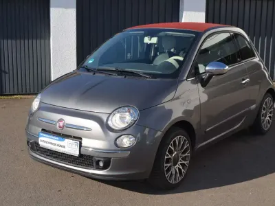Usata Fiat 500 Lounge 69 CV (50 kW) 2015 Grigio Cabrio