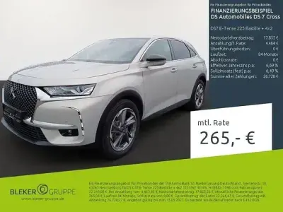 Gebraucht DS Automobiles DS7 Crossback Bastille Plus 225 PS (165 kW) 2022 Lackierung chrystal pearl/metallic klarlack SUV