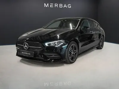 Gebraucht Mercedes CLA200 Shooting Brake AMG line 163 PS (119 kW) 2023 Nachtschwarz Kombi