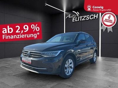 Usata VW Tiguan Life 150 CV (110 kW) 2021 Nero SUV