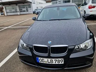 Brugt BMW 318 Sport Line 105 HK (77 kW) 2007 Sort Sedan