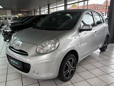 Second-hand Nissan Micra Acenta 80 CP (58 kW) 2013 Argintiu Hatchback