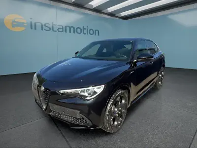 Brugt Alfa Romeo Stelvio 280 HK (205 kW) 2022 Sort SUV