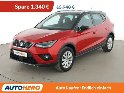 Brugt Seat Arona XCELLENCE 95 HK (69 kW) 2018 Rød SUV