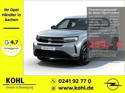 Neu Opel Frontera 145 PS (106 kW) 2025 Kristall silber, metallic SUV