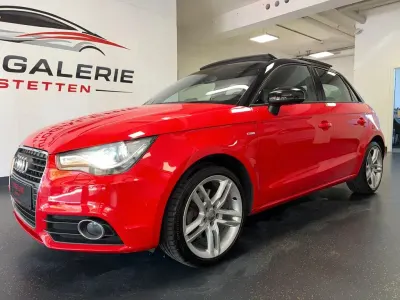 Brugt Audi A1 S-Line 140 HK (102 kW) 2013 Rød Hatchback
