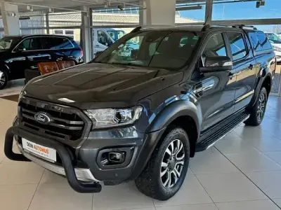 Brugt Ford Ranger Wildtrack 212 HK (155 kW) 2020 Blå Pickup / Ladvogn