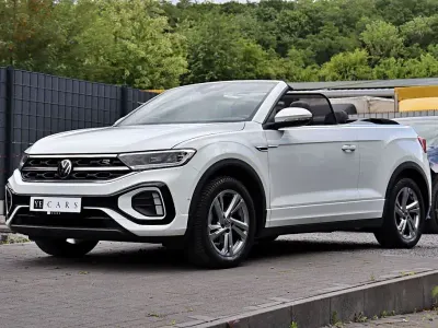 Gebraucht VW T-Roc Cabriolet R-line 150 PS (110 kW) 2023 Pure white Cabrio