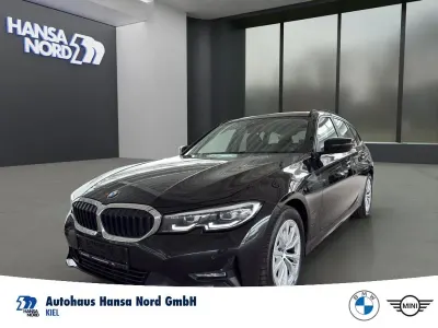 Gebraucht BMW 318 Advantage 150 PS (110 kW) 2021 Schwarz / black sapphire (metallic) Kombi