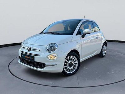 Gebraucht Fiat 500 Lounge 69 PS (50 kW) 2017 Weiß Kleinwagen