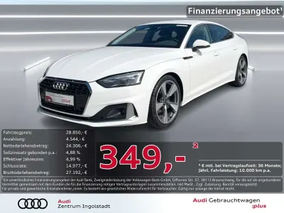 Używany Audi A5 Sportback Advanced Plus 163 KM (119 kW) 2023 Biały Hatchback