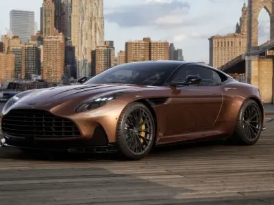 Nouvelle Aston Martin V8 680 ch (500 kW) 2026 Marron