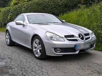 Usata Mercedes SLK200 184 CV (135 kW) 2008 Argento Cabrio