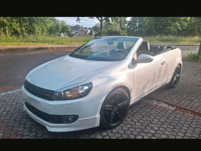 Gebraucht VW Golf Cabriolet 105 PS (77 kW) 2012 Weiß Cabrio