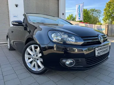 Gebraucht VW Golf Cabriolet Comfortline 160 PS (117 kW) 2012 Deep black perleffekt Cabrio