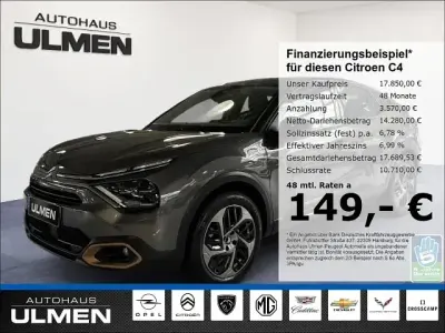 Gebraucht Citroën C4 PureTech 131 PS (96 kW) 2023 Grau Limousine