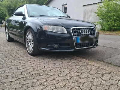 Używany Audi A4 Cabriolet S-line plus 232 KM (170 kW) 2007 Czarny Kabriolet