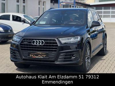 Second-hand Audi Q7 S-Line 272 CP (200 kW) 2017 Negru SUV