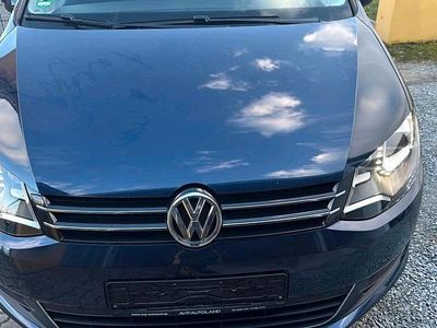 Gebraucht VW Sharan 177 PS (130 kW) 2015 Blau Van / Kleinbus