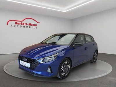 Second-hand Hyundai i20 Intro Edition 101 CP (74 kW) 2021 Albastru Hatchback