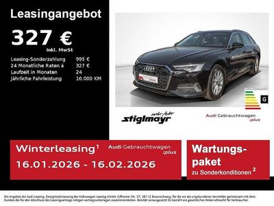 Mythosschwarz metallic Gebraucht 2024 Audi A6 Advanced Plus Kombi | 45.730 € (Fairer Preis)