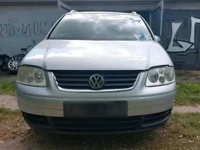 Brugt VW Touran Conceptline 102 HK (75 kW) 2004 Sølv MPV