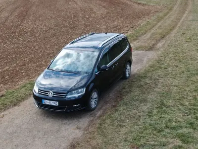 Brugt VW Sharan 150 HK (110 kW) 2011 Sort MPV