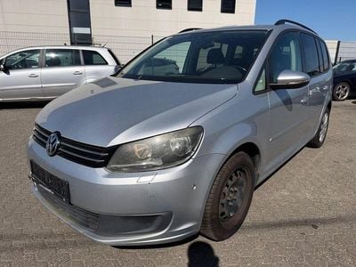 Begagnad VW Touran Comfortline 105 HK (77 kW) 2011 Silver Minibuss