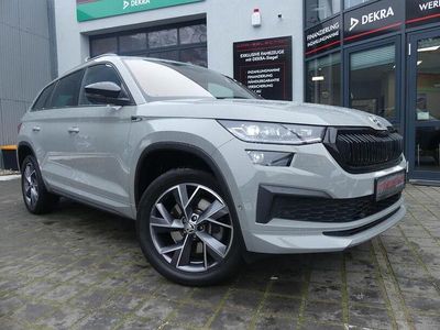 Steel grau Gebraucht 2022 Skoda Kodiaq SportLine SUV | 37.800 € (Fairer Preis)
