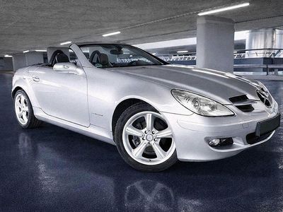 Usata Mercedes SLK200 163 CV (119 kW) 2004 Argento Cabrio