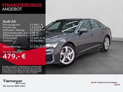 Gebraucht Audi A6 S-Line 299 PS (219 kW) 2022 Daytonagrau perleffekt Limousine