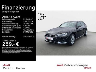 Usata Audi A4 Advanced Plus 163 CV (119 kW) 2022 Nero Station wagon