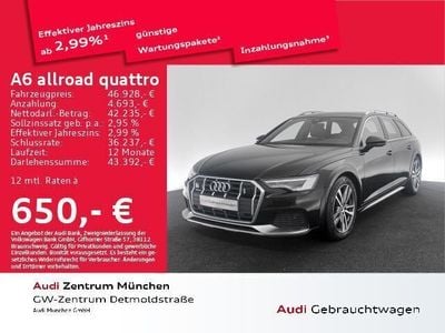 Gebraucht Audi A6 Allroad Ambiente 286 PS (210 kW) 2022 Mythosschwarz metallic Kombi