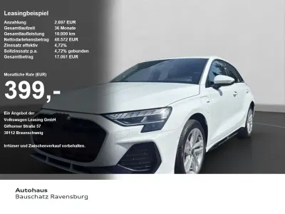 Gebraucht Audi A3 S-Line 177 PS (130 kW) 2026 Gletscherweiss Limousine