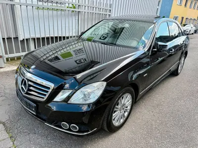 Brugt Mercedes E250 Business 204 HK (150 kW) 2009 Sort Sedan