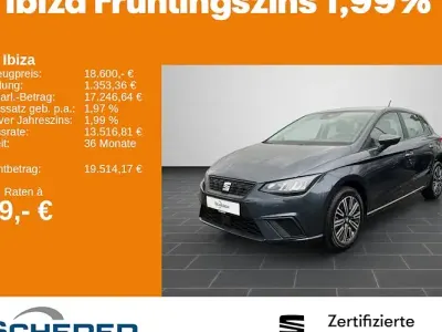 Brugt Seat Ibiza Style 116 HK (85 kW) 2024 Grå Hatchback