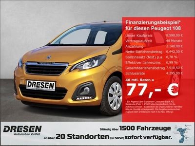 gebraucht Peugeot 108 1.0 Active 69PS 5trg. Klima Radio