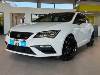 Brugt Seat Leon ST 4Drive 301 HK (221 kW) 2018 Hvid Stationcar