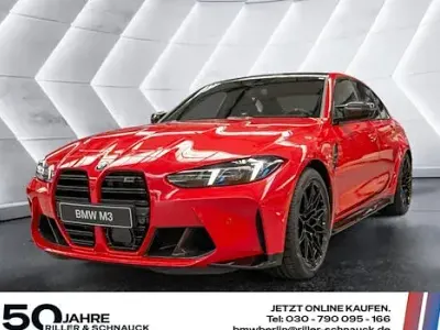 Ny BMW M3 Competition Edition 530 HK (389 kW) 2025 Rød Sedan