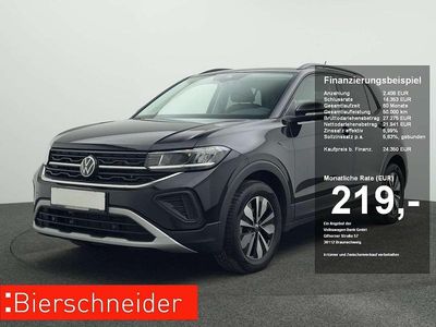 Schwarz Gebraucht 2025 VW T-Cross Goal SUV | 24.350 € (Fairer Preis)