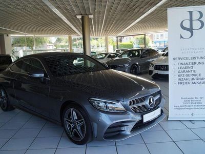 Gebraucht Mercedes C220 AMG 194 PS (142 kW) 2019 Grau Coupé